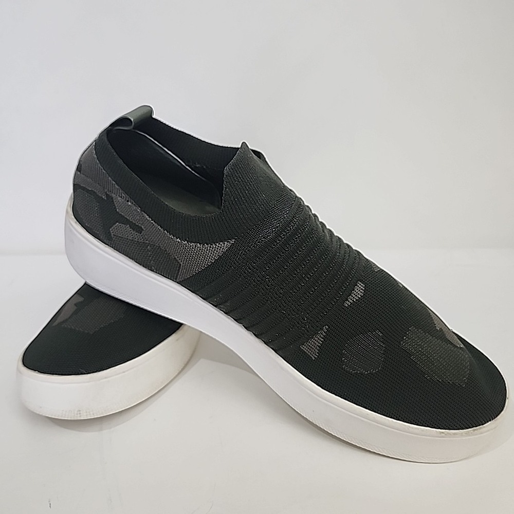 Steve Madden Camo Knit Slip-On Sneaker Women 11 / Men's 9.5 Stylish Comfy Casual